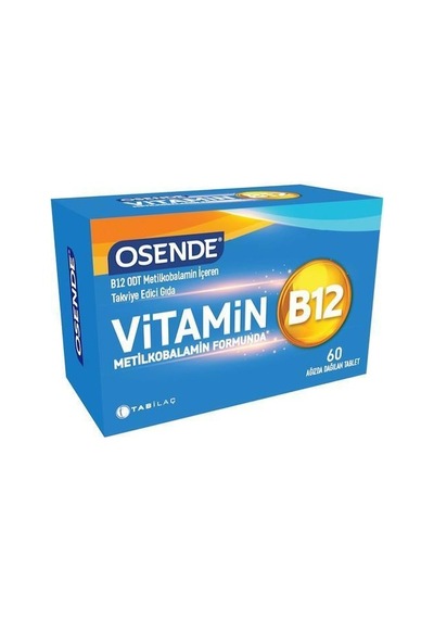 Osende Metilkobalamin Vitamin B12 60 Tablet