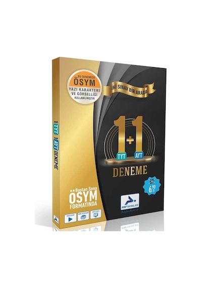 TYT AYT Denemesi Video Çözümlü -  PRF Paraf Yayınları