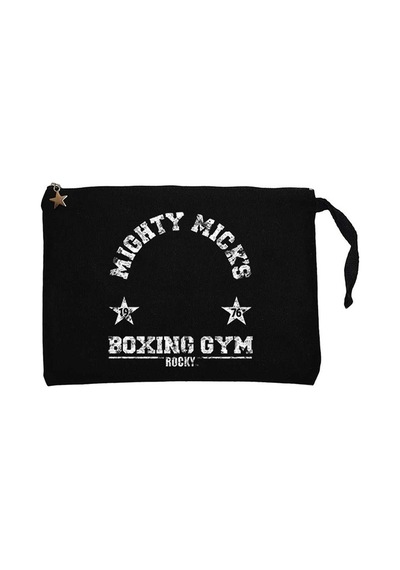 Mighty Micks Siyah Clutch Astarlı Cüzdan / El Çantası Siyah
