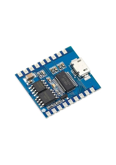 Dy-sv17f Mp3 Wav Ses Çalma Modülü 4mbyte Hafıza Class D Amfi 5w 4-8ohm Hoparlör Microusb Uart Buton