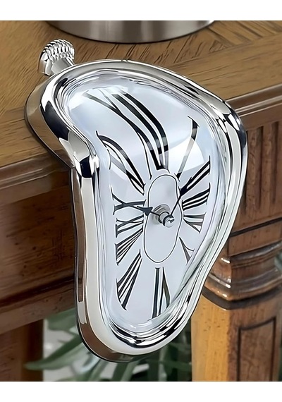 Spelt Melting Clock Salvador Dali Surrealist Decorative Genel