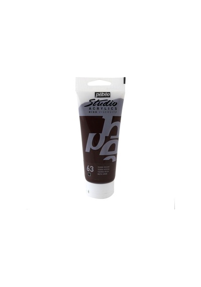 Pebeo Studio Akrilik Boya Terra Rossa 100 Ml 831/63