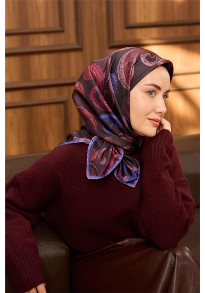 Silk Home Twill İpek Eşarp 11490-23 Acı Kahve