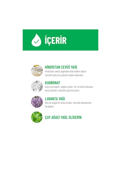 Siveno %100 Doğal Çamaşır Suyu Bitkisel Lavanta Çay Ağacı Tüm Yüzey ve Kumaşlarda 700 ML