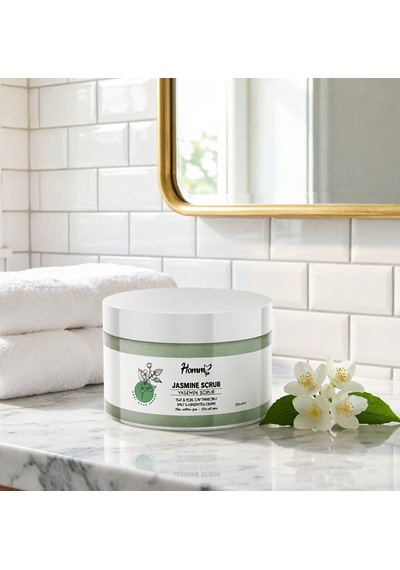 Homm Life Yaseminli Yeşil Çaylı Bitki Tanecikli Scrub 250 Ml - 2 Adet