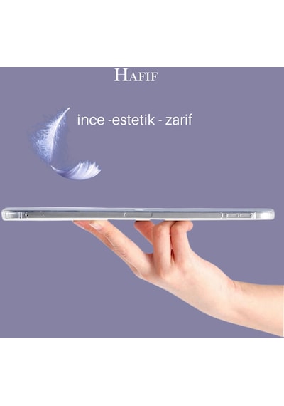 Galaxy Uyumlu Tab S6 Lite Sm-p613 128gb 10.4" Kalem Bölmeli Tablet Kılıfı