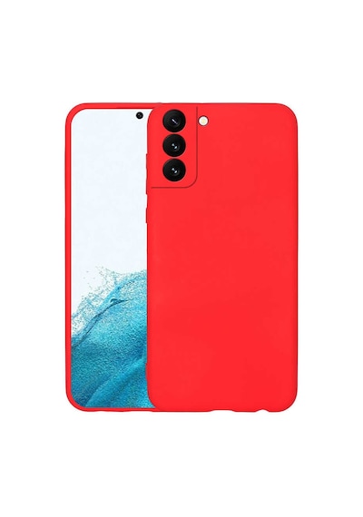 Zore Galaxy S22 Plus Uyumlu Nvth Mara Lansman Kılıf-kırmızı