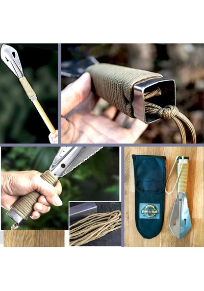 Omeniv Mala Kürek Mızrak Cetvel Testere Zıpkın Outdoor Bahçe