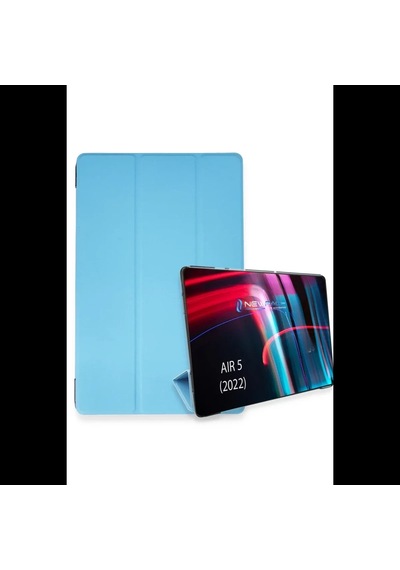 Apple Uyumlu iPad Air 5 2022 Kılıf Tablet Smart Kılıf - Açık Mavi Diğer