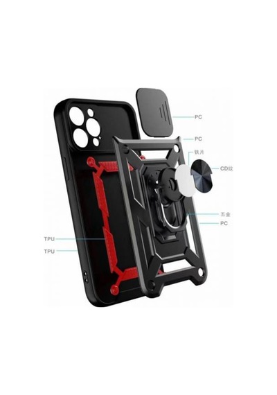 Apple Uyumlu iPhone 13 Pro Max Kilif Silikon Kamera Sürgülü Korumali 528355646