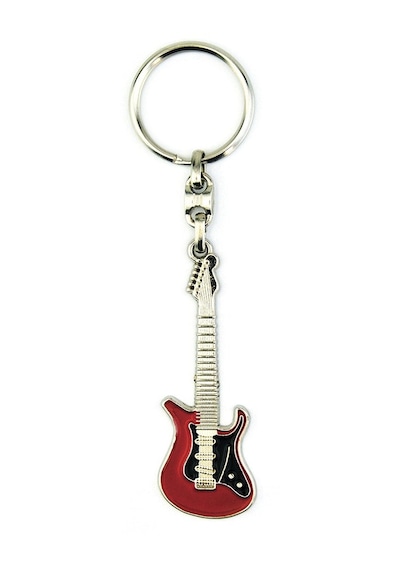 Gitar Kırmızı Anahtarlık