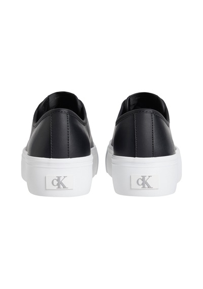 Calvin Klein Vulc Flatf Lace Up Lth Ck Siyah Kadın Sneaker 000000000102265716 Siyah