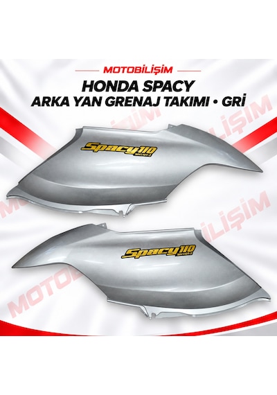 Honda Spacy Uyumlu Arka Yan Grenaj Takımı Gri