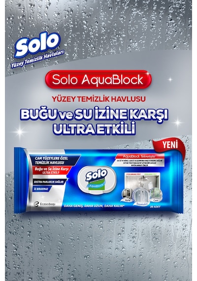 Aquablock Yüzey Temizlik Havlusu 6'lı 180 Yaprak Diğer