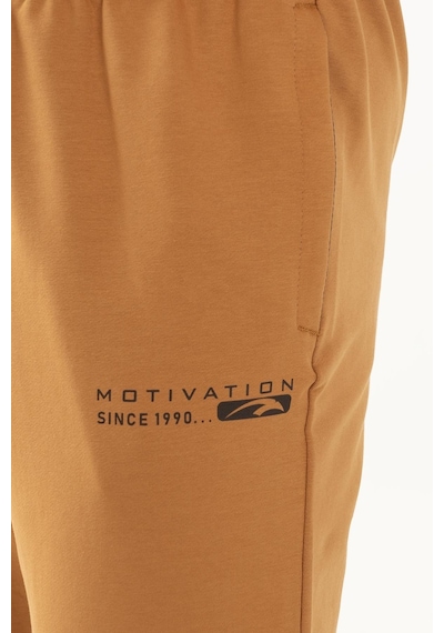 Maraton Sportswear Comfort Erkek Ribana Paça Basic Karamel Eşofman Altı 21625-karamel Karamel