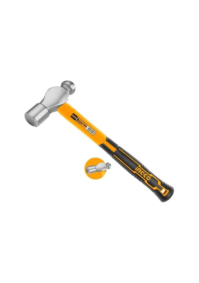 Ingco HBPH88032  Fiberglass Saplı Bileyli Çekiç 900g