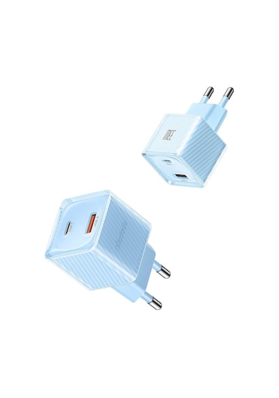 Mcdodo CH-4152 33W Gan Type C Usb Girişli Hızlı Şarj Aleti Mavi
