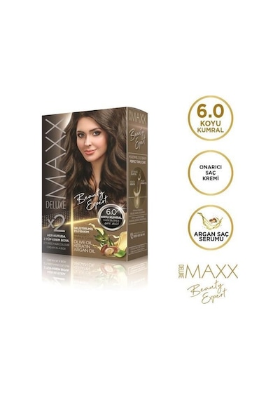 Maxx Deluxe Saç Boyası 6.0 Koyu Kumral