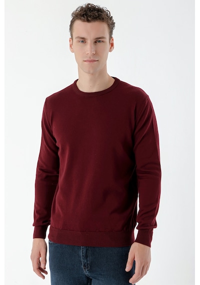 Morven Erkek Koyu Bordo Basic Bisiklet Yaka Dynamic Fit Rahat Kesim Triko 25kc017001752 Koyu Bordo Morven Erkek Koyu Bordo Basic Bisiklet Yaka Dynamic Fit Rahat Kesim Triko 25kc017001752 Koyu Bordo
