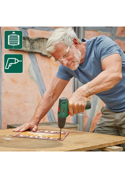 Akülü Delme/vidalama Makinesi Easydrill 1200 1 Adet Akü, 12 Volt Sistem, Takım Çantası İçinde