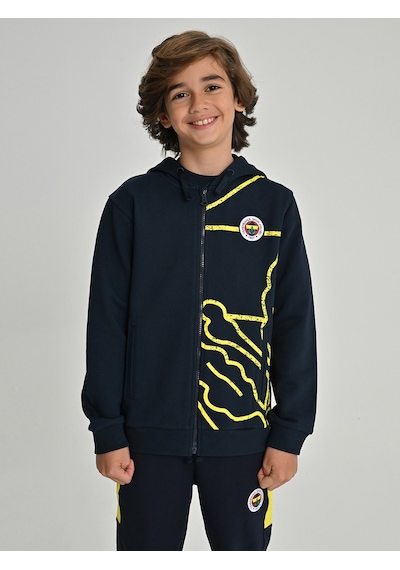 Fenerium Çocuk Trıbun All Over Baskı Sweat Fb Laci Yeni
