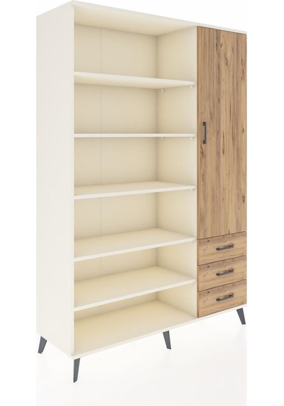 Hyperion Dolap 9 Raflı 3 Çekmeceli Tek Kapaklı 132x44x195 Aytaşı-çam/çam Atlas Çam/atlas Çam Hyperion Dolap 9 Raflı 3 Çekmeceli Tek Kapaklı 132x44x195 Aytaşı-çam/çam Atlas Çam/atlas Çam