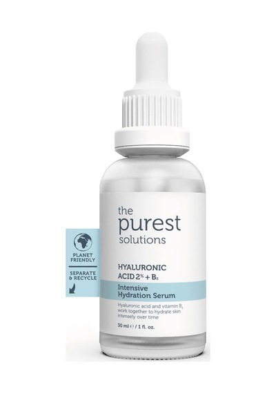 The Purest Solutions, Yoğun Nemlendirme Ve Dolgunlaştırıcı Etkili, Yenileyici Cilt Bakım Serumu 30 Ml Hyaluronic Acid%2 + B5