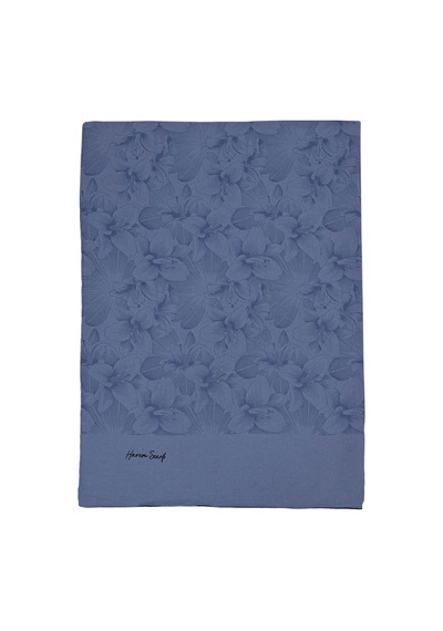 Harem Scarf Viskon Şal - Gold Derin - Koyu İndigo