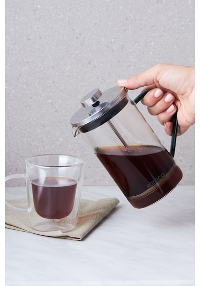 Karaca Coffe Bean Borosilikat Cam French Press Cool Green 600 ml
