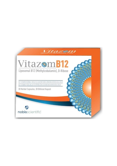 Nobis Scientific Vitazom Lipozomal B12 30 Kapsül