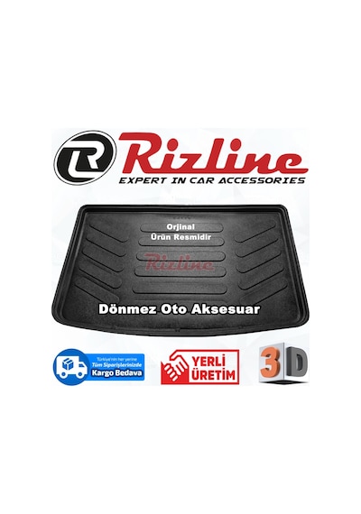 Mercedes W176 A Ser 3D Bagaj Havuzu Paspası 2012 Sonrası Rizline N11.5243