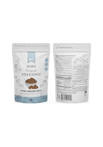 OG natural Organik Keçiboynuzlu Bebek Bisküvisi 150 G +6 Ay