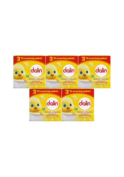 Dalin Bebek Sabunu 100gr 15 Li Set Hassas Ciltler İçin