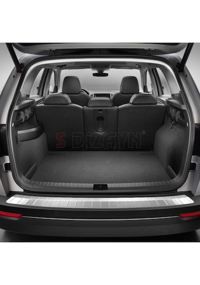 S-dizayn Skoda Karoq Krom Arka Tampon Eşiği 2017 Üzeri