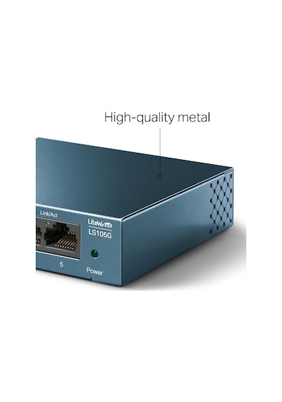 TP-Link Ls105G 5Port Gıgabıt Masaüstü Metal Switch
