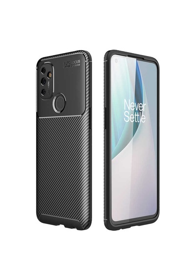 One Plus Nord N10 Kilif Karbon Tasarim Negro Silikon Kapak 483914281
