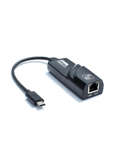 USB 3.1 Type C To RJ45 Gigabit Ethernet Ağ Adaptör Kart 1000Mbps