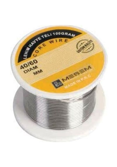 Meşem Havya Lehim Teli 1 Mm 50 Gram