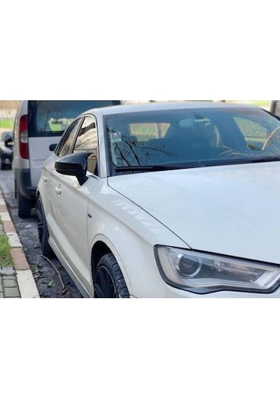 Audi A3 8v 2012-2019 Batman Yarasa Ayna Kapağı Piano Black Abs