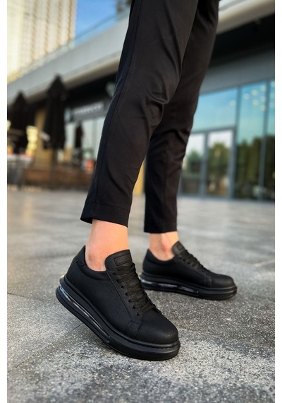 Ay Mood Mn271 - Crt Ariaso Erkek Ayakkabı Sıyah Siyah