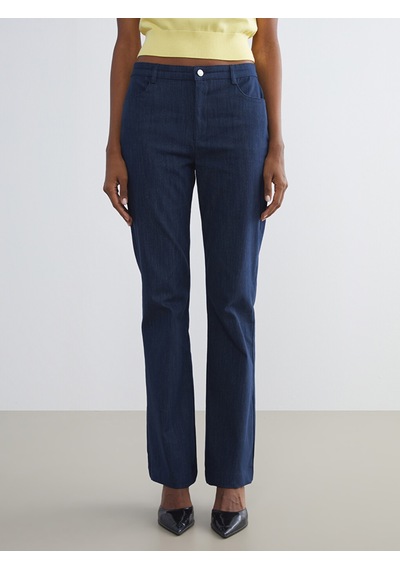 Lcw Vision Mavi Flare Kadın Jean Pantolon