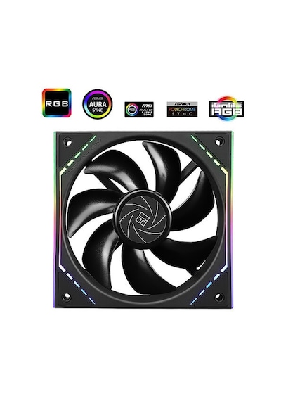 Thermalright Tl-m12 Argb 120mm Siyah Kasa Fanı