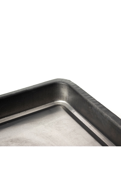Kare Soba Altlığı İzocamlı Mat Saç Tabla 52x61