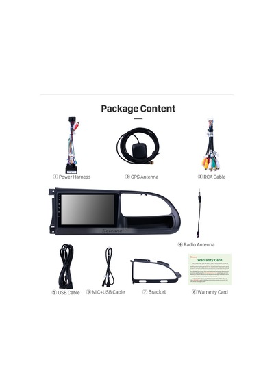 Ford Transit 2009-2015 Multimedya Navigasyon Usb Kamera Carplayer 4 Ram