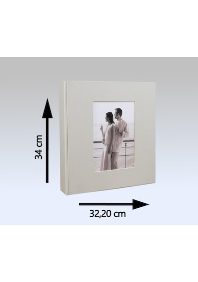 Nurcan Foto NRCN-K46500 10 x 15 CM 500'lük Koton Desenli Fotoğraf Albümü