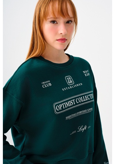 Loft Kadın Sweatshirt Mor