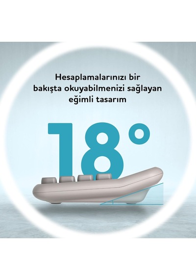 Daxı X-250 12 Haneli Hesap Makinesi Pastel Gri Genel