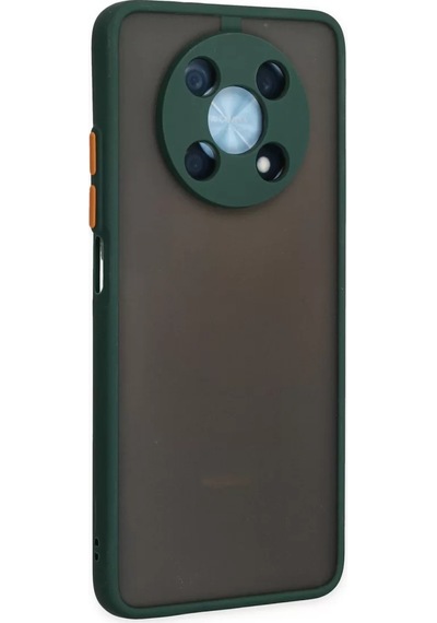 Newface Huawei Nova Y90 Kılıf Montreal Silikon Kapak - Yeşil