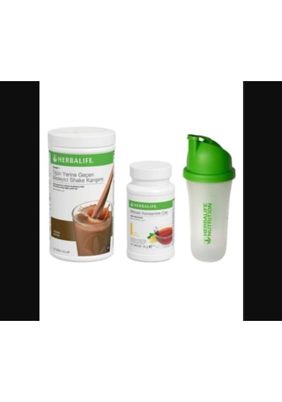 Herbalife Çikolatalı Shake + Limon 50 G Çay