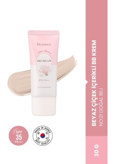 Beyazlatıcı Ve Işıltı Artırıcı Flower Bb Krem 30 Mililitre No 21